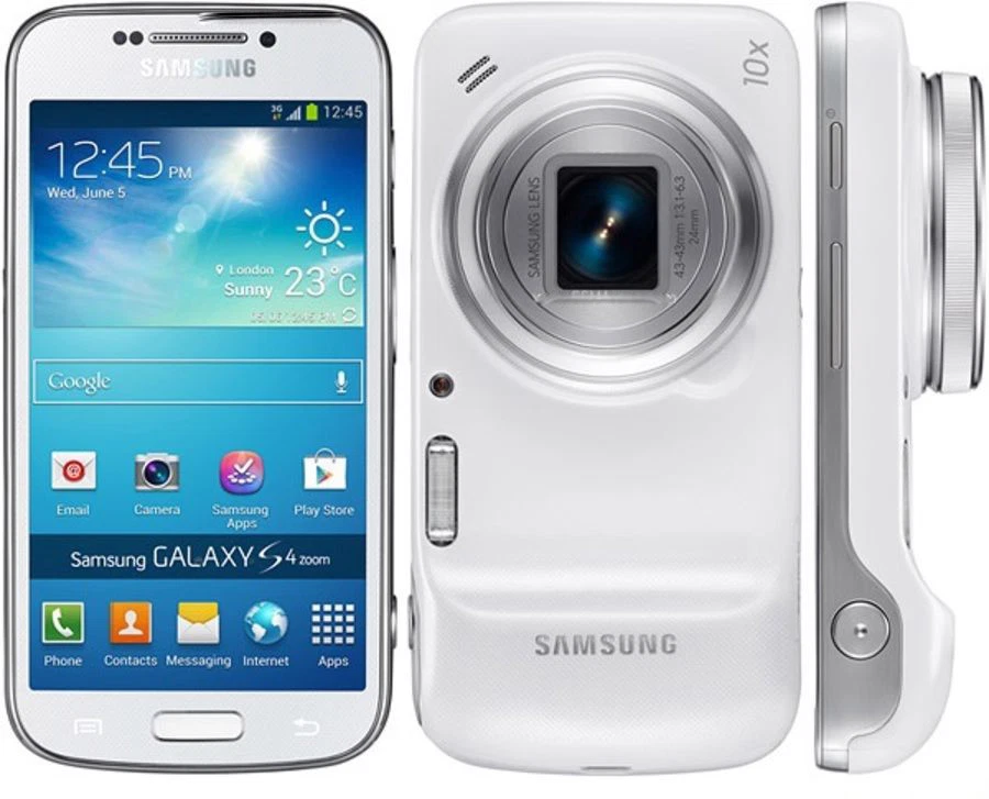 Samsung Galaxy S4 zoom C1010 SM-C101 4.3" HSDPA WI-FI Android 16MP Camera Phone - Image 3 of 4