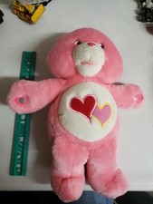 2004 Care Bears Love a Lot Bear Singing Motion Plush Toy 13" Tested Working