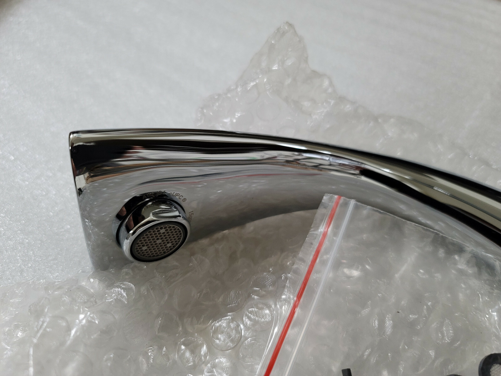 Ultra Faucets UF35110 Twist Collection Single-Handle Bathroom Sink Faucet Chrome