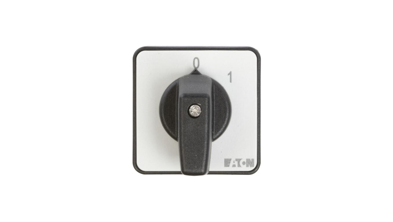 Cam switch 0-1 2P 20A recessed T0-1-15402 / E 053092 /T2UK