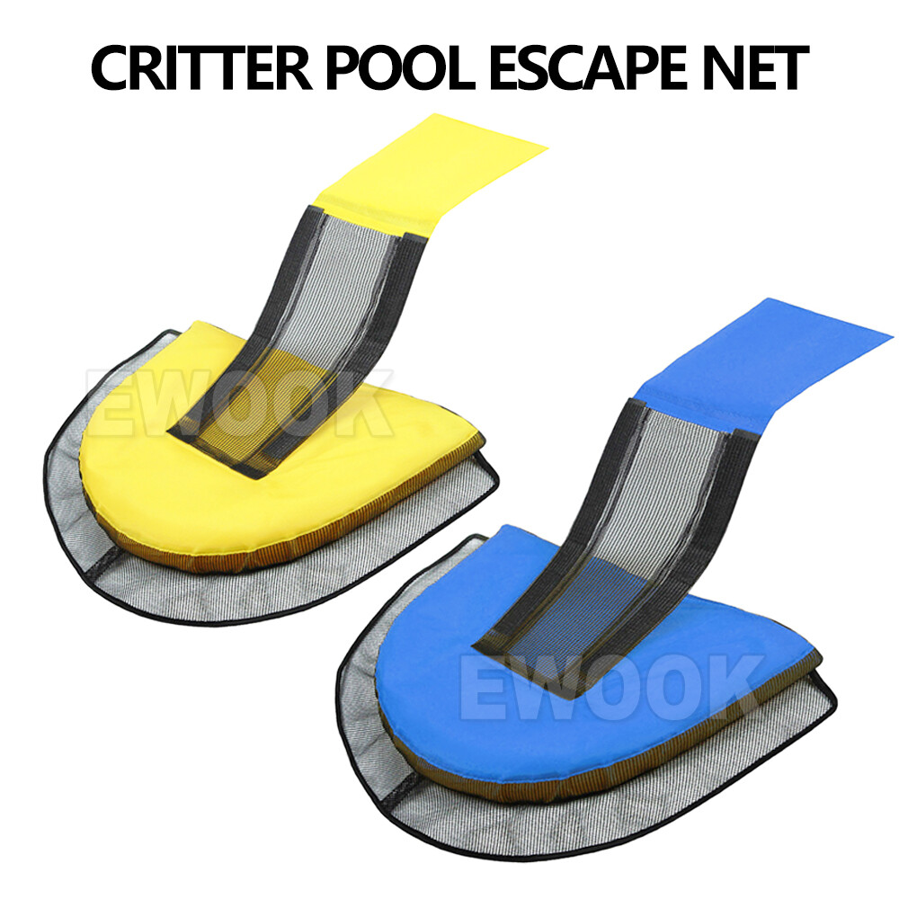 Critter Pool Escape Net - Animal Escape Ramp for Pools - Frog & Rodent ...