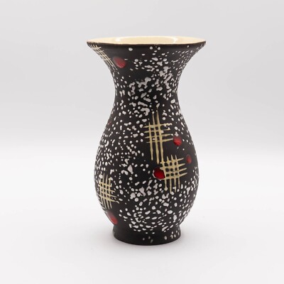 Vintage ''Hawai'' Black Vase - 451-2 - Carstens Tönnieshof - c1950s