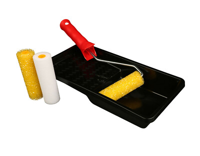 AllorA Lackwalzen Set Rollerset geeignet zum Rollen von Raptor 