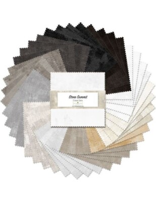 Stone Summit By Wilmington Prints - 5 Karat Gems/Charm Pack