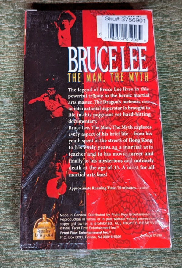 Bruce Lee: The Man and the Myth (VHS/EP, 2000) Foto 3 de 4