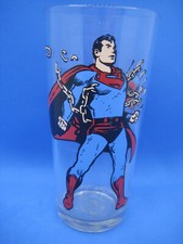 Vintage Pepsi Collectible Glass "Superman" 1975