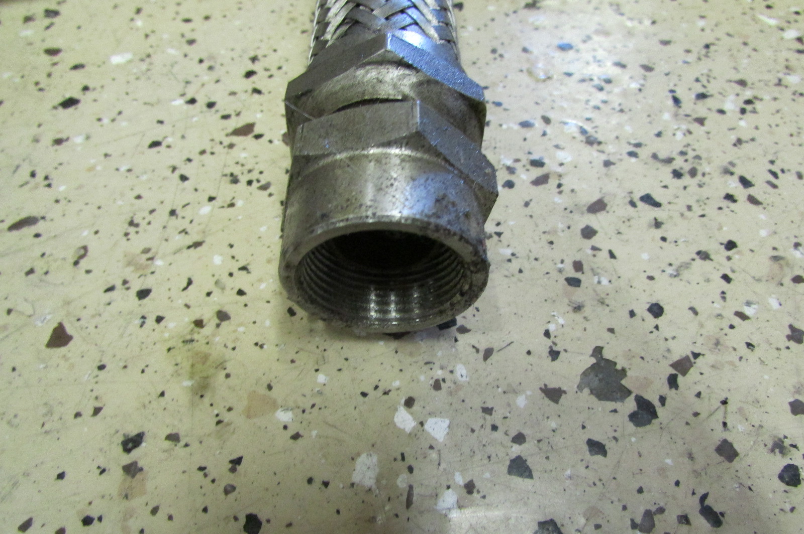 Ferrari 360 Spider, Braided Air Line, Connection Pipe, Used, P/N 183730