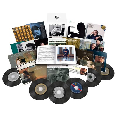 Glenn Gould   The Bach Box - The Remastered Columbia Recordings  # 30-CD-NEU-OVP