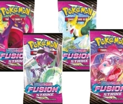 Fusionangriff 100x ONLINE Pokémon TCG Live Fusion Strike PHOTO QR INSTANT