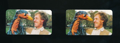 lot (2) 1979 Golden Wonder TV All Stars #5 Rod Hull & EMU two versions *