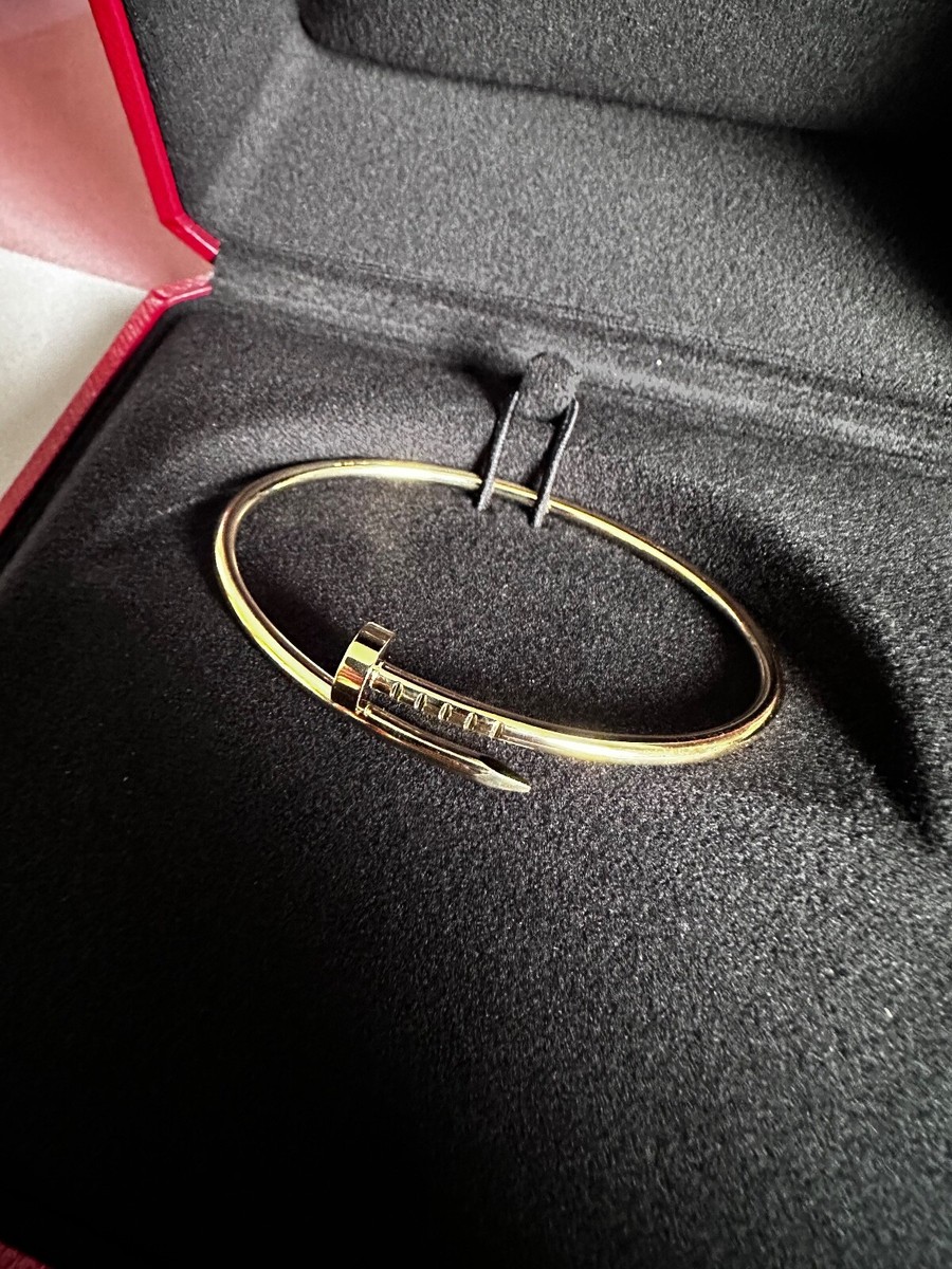 洗練ジュエリー【Cartier】Juste un Clou bracelet small model Juste un Clou bracelet, small model
