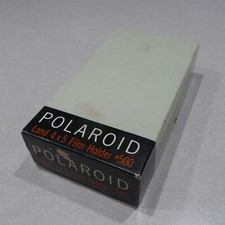 Vintage Polaroid Land 4x5 Film Holder 500 w/Instructions in Original Box Unused