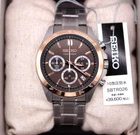 SEIKO SELECTION SBTR026 Watch Men's Chronograph Pink Gold Authentic From Japan