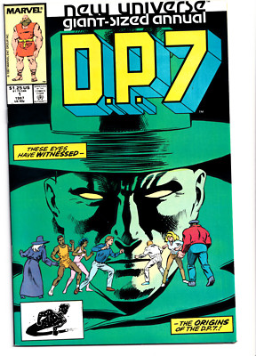 DP7 Annual # 1 Marvel Comics 1987 New Universe