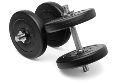 Kurzhantel Set 12,5-25 kg Hanteln Dumbbell Kunststoff Gewichte 30/31 mm !NEU!