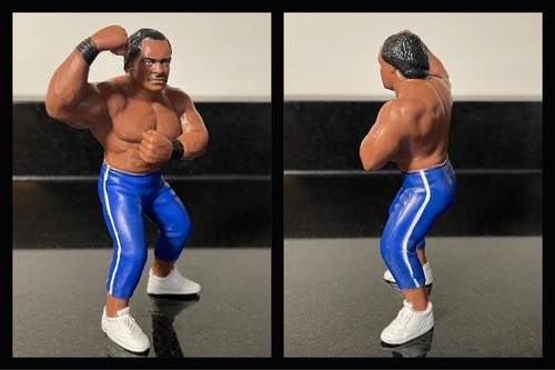 NEAR GEM MINT - WCW Galoob Ron Simmons UK Exclusiv...