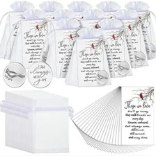 72 Pieces Memorial Angel Sign Coins Set Funeral Pocket Token Guardian Pocket