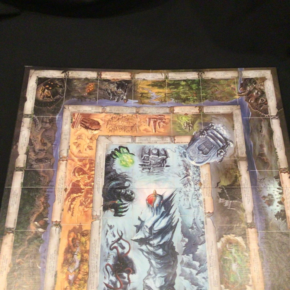 Talisman REVISED 4th THE CATACLYSM Expansion Replacement GAME BOARD ONLY - Image 3 of 4