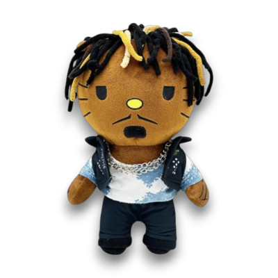 Hello Kitty JUICE WRLD Plushie Rapper Soft Toy 