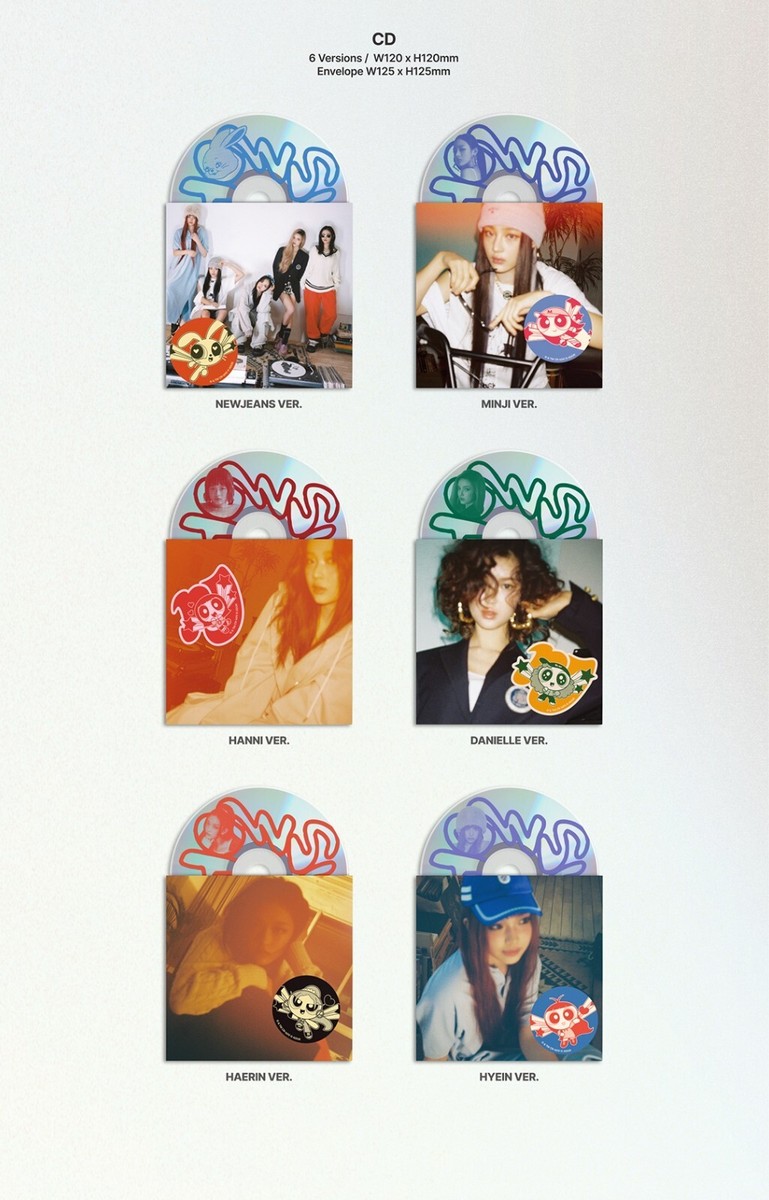 NewJeans Double Single Album [How Sweet] Standard DANIELLE CD+Book