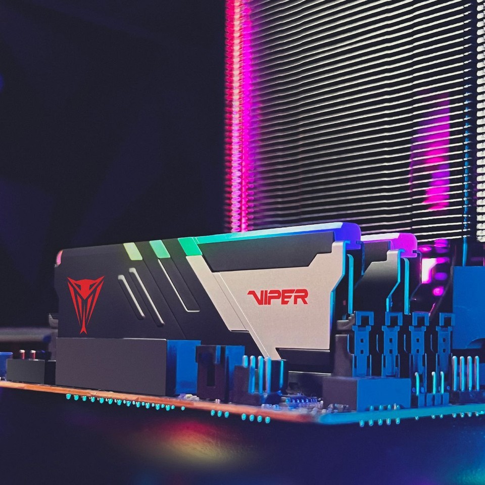 Patriot Viper Venom DDR5 RAM – 16GB Or 32GB UDIMM, 5200/5600/6000MHz, Intel XMP & AMD EXPO, Limited Lifetime Warranty