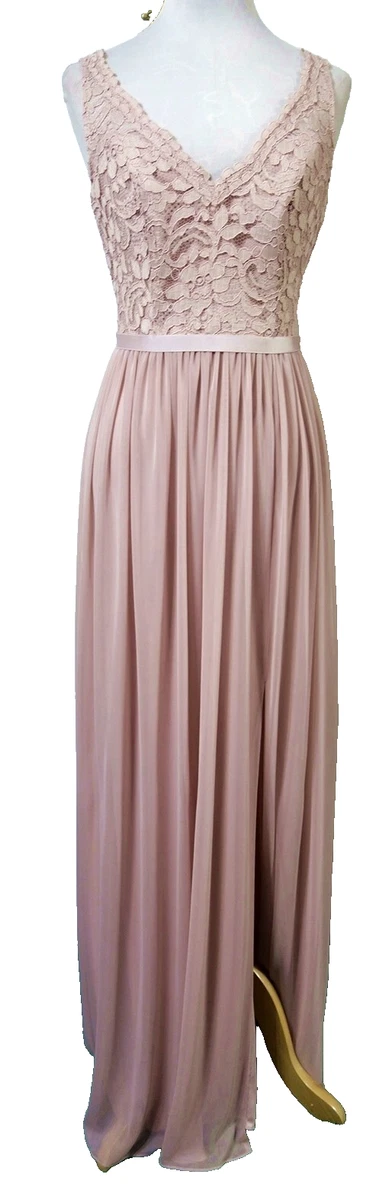 strapless open back dress Hyacinth House Pale Pink Jacquard Janie Mini Dress Pale Pink Jacquard / L main image 0
