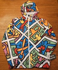 Members Only X Keith Haring Windbreaker Jacke...