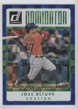 2017 Panini Donruss Dominators Blue /249 Jose Altuve #D-4 04br