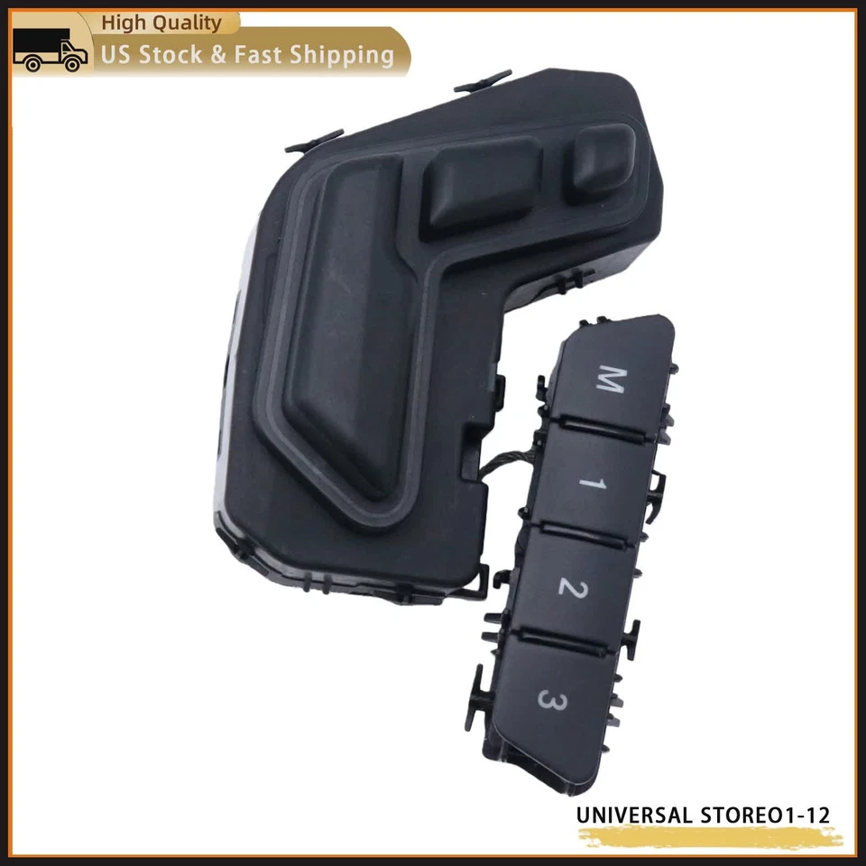 Front Left Seat Adjustment Switch Fits Mercedes-Benz CLS63 AMG S CLS63 AMG E550 - Image 3 of 4