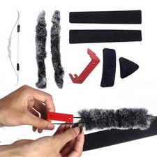 Bow String Silencers for Recurve Bow, Bow String Silencer Set with Fur Arrow ...