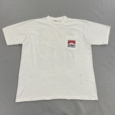 Vintage Marlboro Team Penske Shirt Mens XL White Racing Toronto 95 Made USA 90s