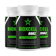 (3 Pack) Bio X Cell Pills for Men BioXCell Advanced Male Support Supplement 60ct