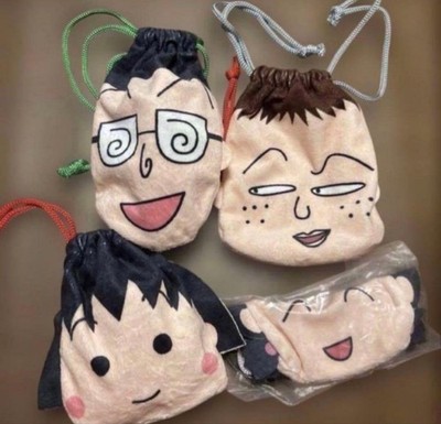 Chibi Maruko-chan Plush Coin Purse Kids Gift Toy