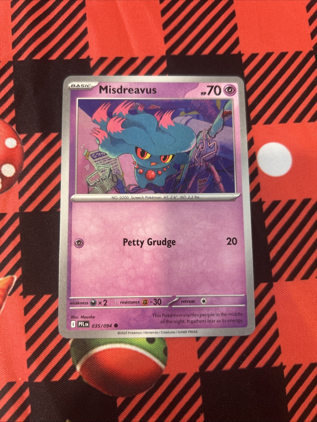 Misdreavus Normal Common ME02: Phantasmal Flames - 035/094 M/NM Pokemon