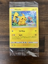 Pokémon Pikachu Build-A-Bear BAB Workshop Promo SM86 Carta Esclusiva Sigillata