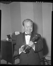 James Wong Howe Original 4x5 Negative 1956 Academy Award Best Cinematographer