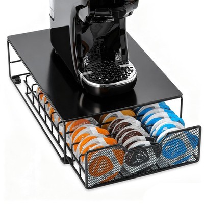Coffee Pods Holder for Tassimo Capsules, Coffee Storage Drawer Organizer Comp...