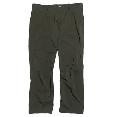 Tiger Woods Collection Nike Golf Pants Men 38x29 Olive Green Adaptive Fit