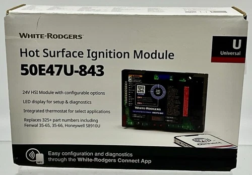 White-Rodgers 50E47U-843 Universal Hot Surface Ignition Module READ DESCRIPTION