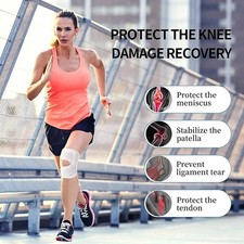 Adjustable Knee Brace Support w/ Side Stabilizers Meniscus Pain Relief Sport