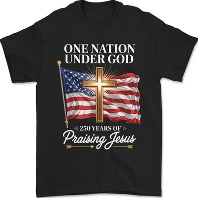 America's 250th Anniversary 250 Years of Blessing Christian Unisex T-Shirt