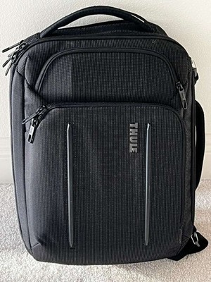 Thule Crossover 2 Convertible Laptop Bag 15.6'' Black - 2-in-1 Backpack Briefcase