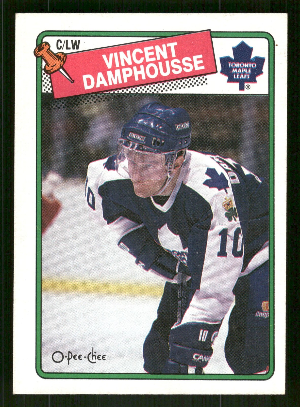 Vincent Damphousse 1988-89 O-Pee-Chee #207 Card TCCCX