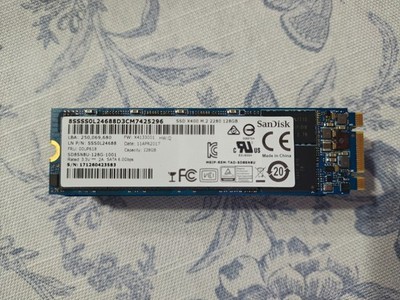 LOT OF 10  M.2 128GB SSS0L24688 SD8SN8U-128G-1001 OEM SSD x400 M.2 2280 128GB