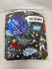 Little Sleepies Gray Justice League Fitted Crib Sheet