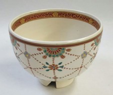 CHAWAN Period Tea Utensils Bowls Ninsei Colored Illustrations Risho #K3393