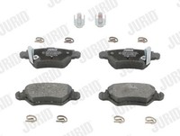 Jurid 573010J Bremsbelagsatz, Scheibenbremse FüR Chrysler Opel