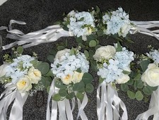 Pew Ends Set Of  8 Aisle/ Chair Flowers