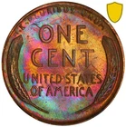 1956 D Toned Lincoln Wheat Cent PCGS MS 66 RB See Video Toning Coin 1C