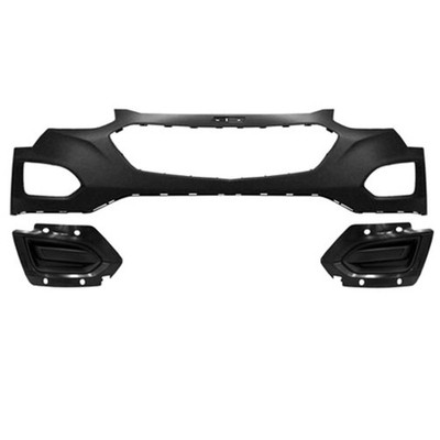 New Unpainted Front Upper Bumper Cover Replaces 23413530 for L and LS Models